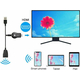 AnyCast M12 Plus Ricevitore WiFi Airplay Display Miracast HDMI TV DLNA 108 PG...
