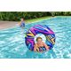 Ciambella Gonfiabile Salvagente con Stampa Retrò Piscina Mare 107cm Bambini...