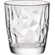 3x Bicchieri da Acqua Mod. Diamond 30.5cl in Vetro Trasparente Vino Cucina 2