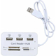 HUB Adattatore PC Alta Velocità USB 4 Porte Lettore Memory Card Micro SD...