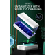 Sterilizzatore UV Smartphone Antibatterico Portatile Ricarica Wireless XD-01...