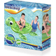 Materassino Gonfiabile Stampa Tartaruga Mare Piscina 140x140cm Bambini Gioco...
