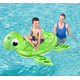Materassino Gonfiabile Stampa Tartaruga Mare Piscina 140x140cm Bambini Gioco...