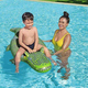Coccodrillo Cavalcabile Gioco Gonfiabile Bambini 152x71cm Mare Piscina Estate...