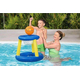 Canestro Gonfiabile Galleggiante per Basket Gioco Piscina con Pallone 61cm 8