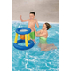 Canestro Gonfiabile Galleggiante per Basket Gioco Piscina con Pallone 61cm 9