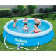 Piscina Fuori Terra Fast Set 366x76cm da Giardino in PVC Bambini Tonda Estate...