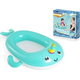 Canotto Gonfiabile Narvalo Piscina Mare Salvagente 118x89cm Gioco Bambini