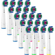 20x Testine di Ricambio Spazzolino Elettrico Compatibile Braun ORAL B YE-18A
