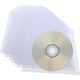 200x Bustine per CD e DVD Trasparenti In Plastica PVC Con Aletta Di Chiusura