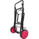 Carrello Portapacchi Pieghevole Porta Tutto 2 Ruote in Gomma Portata 25-50kg...