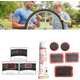 2x Kit Completo Riparazione Gomma Bici Bicicletta Bike Pneumatico Foro...