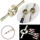 6x Kit Chiave Rimuovi Svita Smonta Valvole Camere d'Aria Universale + Valvole...
