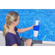 Dispenser di Cloro in Pastiglie per Piscine Distributore Dosatore con Luce...