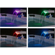 Fontana Cascata Luce LED RGB Cambio Colore per Piscina Fuori Terra Flowclear...