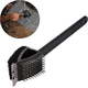 Spazzola doppia per barbecue BBQ raschietto utensili grill griglia forni 38 cm