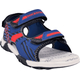 Scarpe da bambino estive sandali per bimbo kids sportivi aperti a strappo blu...