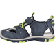 Scarpe da bambino estive sportive sandali per bimbo kids in pelle a strappo...