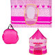 Tenda da Gioco Castello per Bambini Outdoor Gioco 100x135 cm Bambina Casetta...