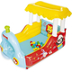 Trenino Gonfiabile Per Bambini 2 Anni+ Play Center 132x94x89cm Con Palline...
