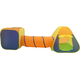 Tenda Gioco Parco Giochi con Tunnel Giocattolo Bambini Pop-Up Pieghevole 3pz...