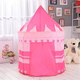 Tenda da Gioco Castello per Bambini Outdoor Gioco 100x135 cm Bambina Casetta...
