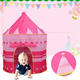 Tenda da Gioco Castello per Bambini Outdoor Gioco 100x135 cm Bambina Casetta...