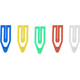 90x Graffette in Plastica Per Fogli Attaches Colorate Cancelleria Ufficio...