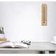 3x Termometro da Muro Parete in Legno Interno Esterno Misura Temperatura C°...