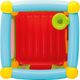 Castello Gonfiabile per Bambini 3 Anni 173x175x114 cm Palline Gioco...