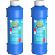 2x Liquido di Ricarica per Bolle di Sapone 500ml Pronto all'Uso Bambini Bubbles
