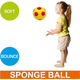Palla In Spugna 20 cm Giocare Pallone Morbido Bambini Divertimento Casa...