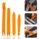 Kit 4 Attrezzi per Smontaggio Interni Auto Cruscotti Portiere Sistemi Audio