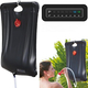 Doccia a Riscaldamento Solare Portatile con Sacca 20 LT per Campeggio Giardino