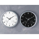 Orologio da Parete Igrometro e Termometro Incorporato 30cm Bianco e Nero Casa...