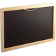 Lavagna Con Cornice in Legno Scrivibile 44x33cm con Gessetti Cancellino...
