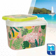 Frigo Passivo in Plastica Antigraffio da 6lt Portatile Rosa Spiaggia Outdoor...