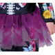 Costume Carnevale scheletro messicano vestito La Muerte bambina 12-24 mesi...
