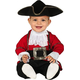 Costume Carnevale pirata dei mari travestimento bambino 12-18 mesi halloween