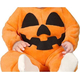 Costume Carnevale zucca di Halloween travestimento unisex festa 12-24 mesi...