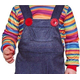 Costume Carnevale horror Chucky la bambola assassina bambino 12-24 mesi...