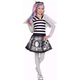 Costume Carnevale Monster High Rochelle Goyle travestimento bambina S-M festa...
