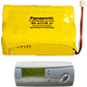 Batteria Pila di ricambio per TELEPASS TR Panasonic BR-ACF2R 6V 2200mAh