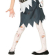 Costume Carnevale poliziotta zombie travestimento bambina 5-12 anni halloween...