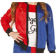 Costume Carnevale Suicide Squad vestito Harley Quinn bambina 3-12 anni festa...