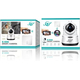 Telecamera 1080P HD Wireless Interna SD Camera Motorizzata IR Infrarossi...