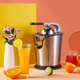 Spremiagrumi Elettrico JE-651E Professionale 350W Estrazione a Leva Casa Bar...