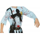 Costume Carnevale poliziotto zombie travestimento horror per ragazzi 7-12...