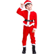 Costume Babbo Natale con Cappello Bambino Vestito Varie Taglie 1-8 anni (6-8...