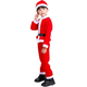 Costume Babbo Natale con Cappello Bambino Vestito Varie Taglie 1-8 anni (6-8...